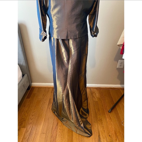 Cachet evening gown with jacket (2 pieces) - Picture 5 of 8